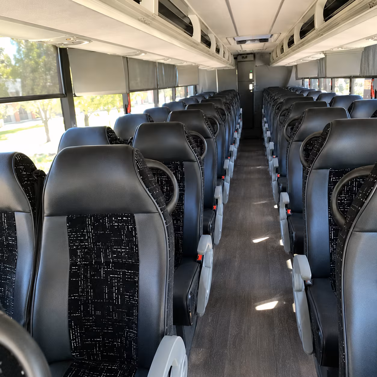 charter buses for corporate events and conference shuttles in mansfield