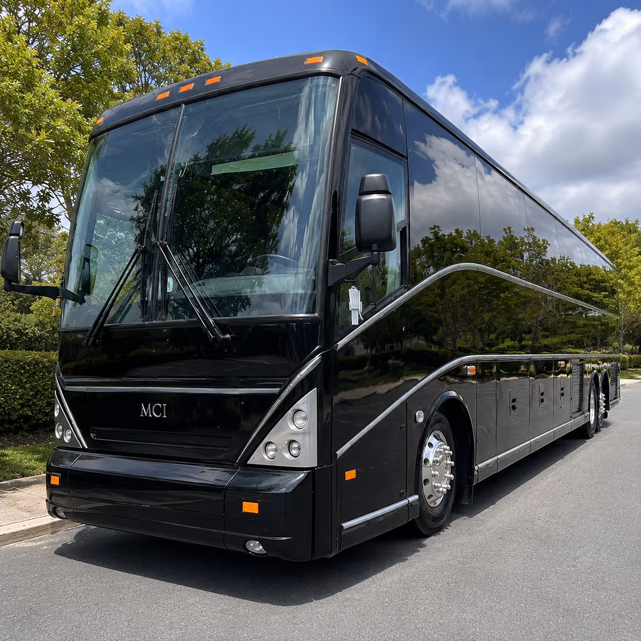 charter buses for large mansfield prom groups and school organized shuttles