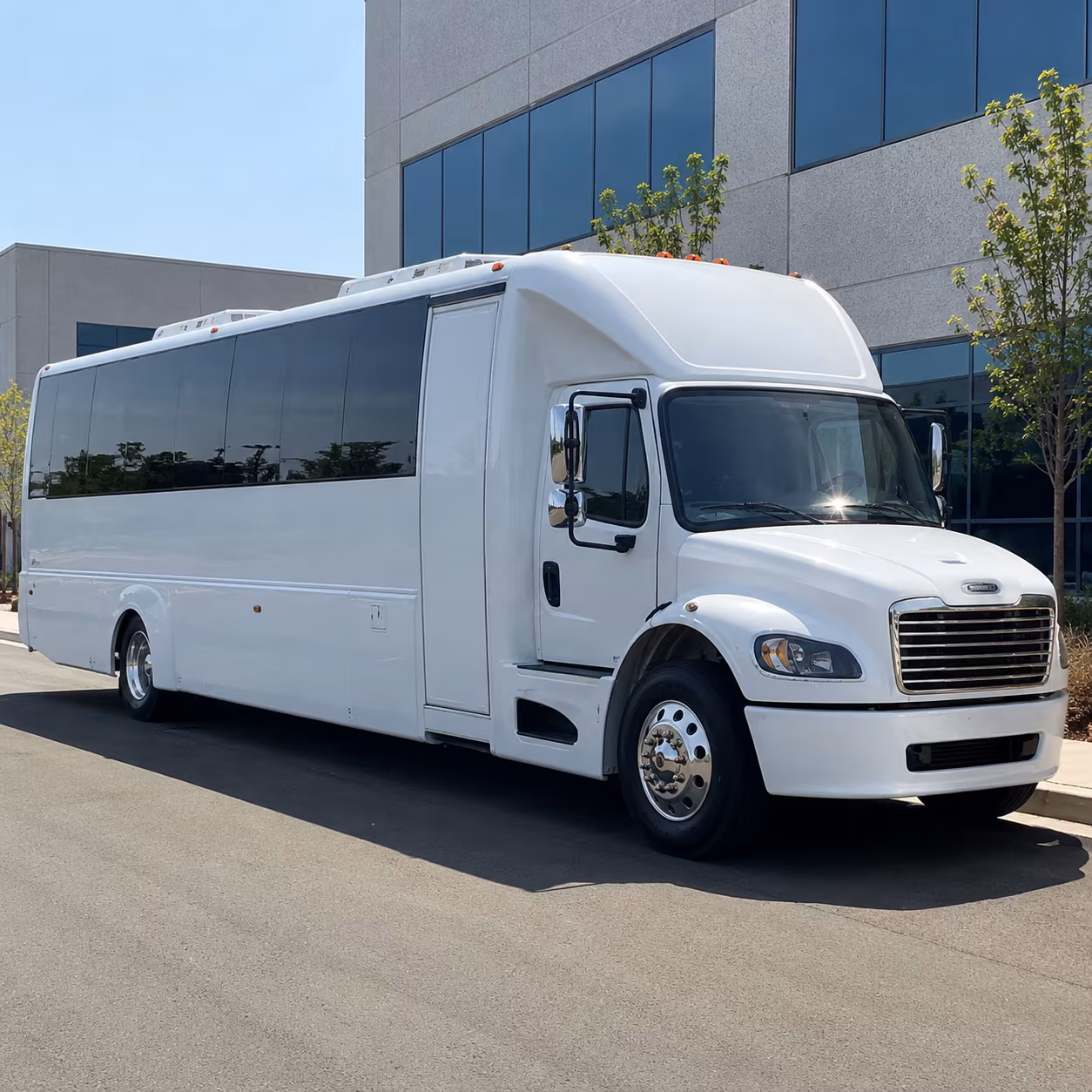 mansfield 25 passenger party bus
