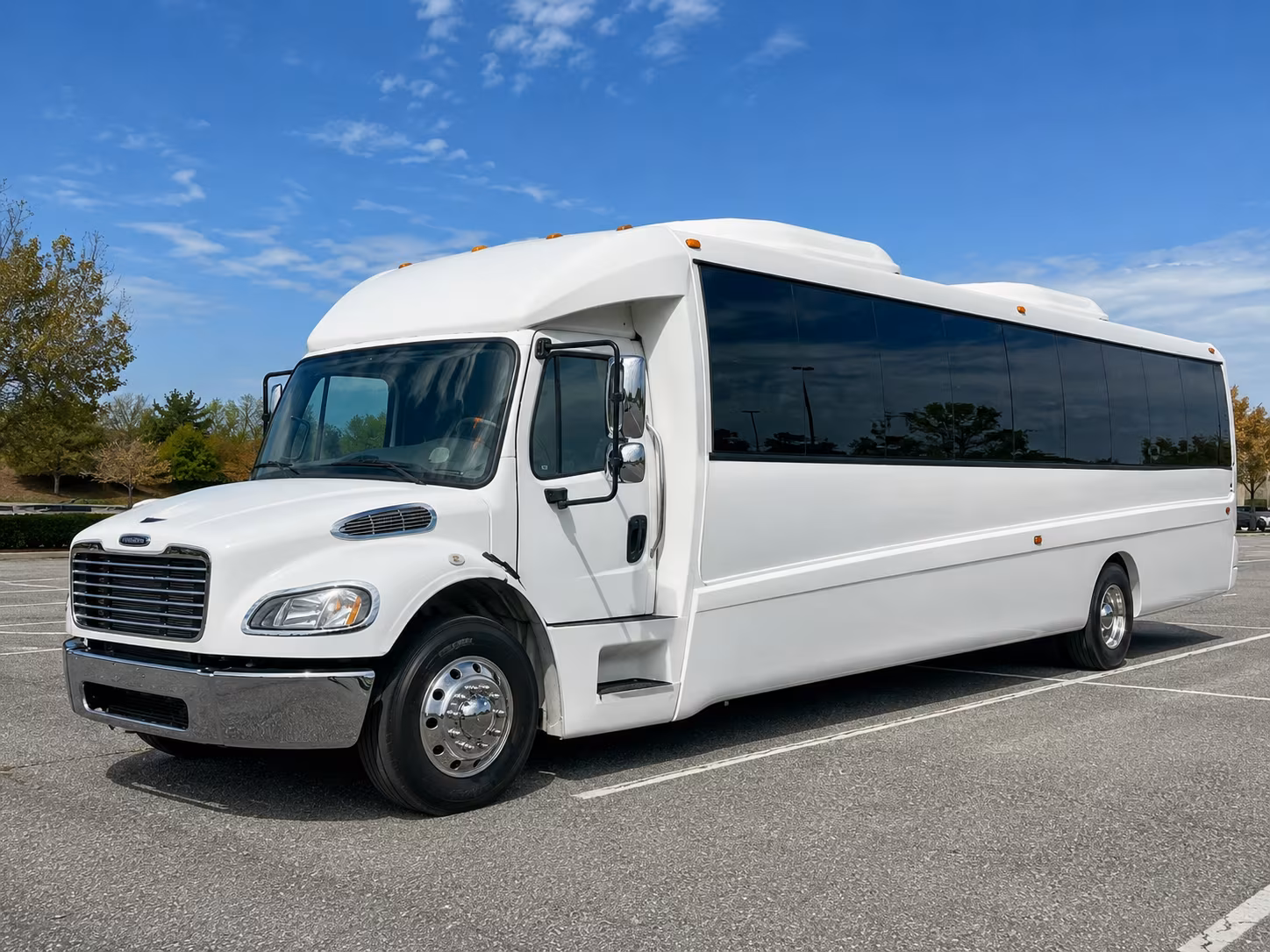 mansfield 30 passenger party bus