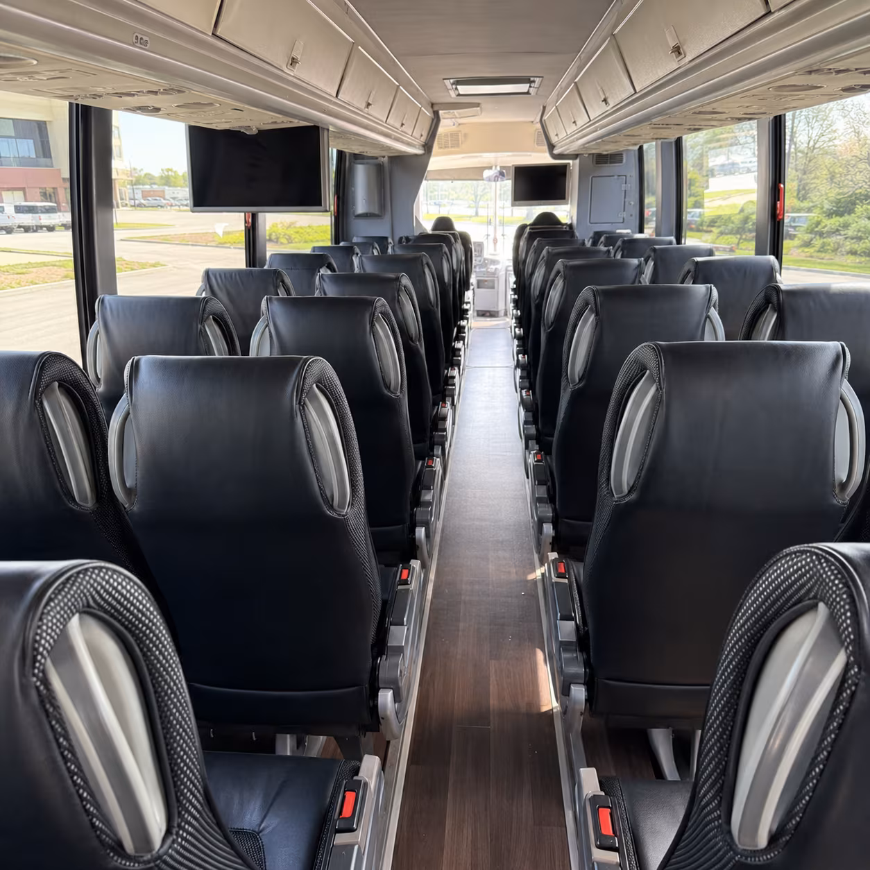 mansfield airport transportation onboard seating
