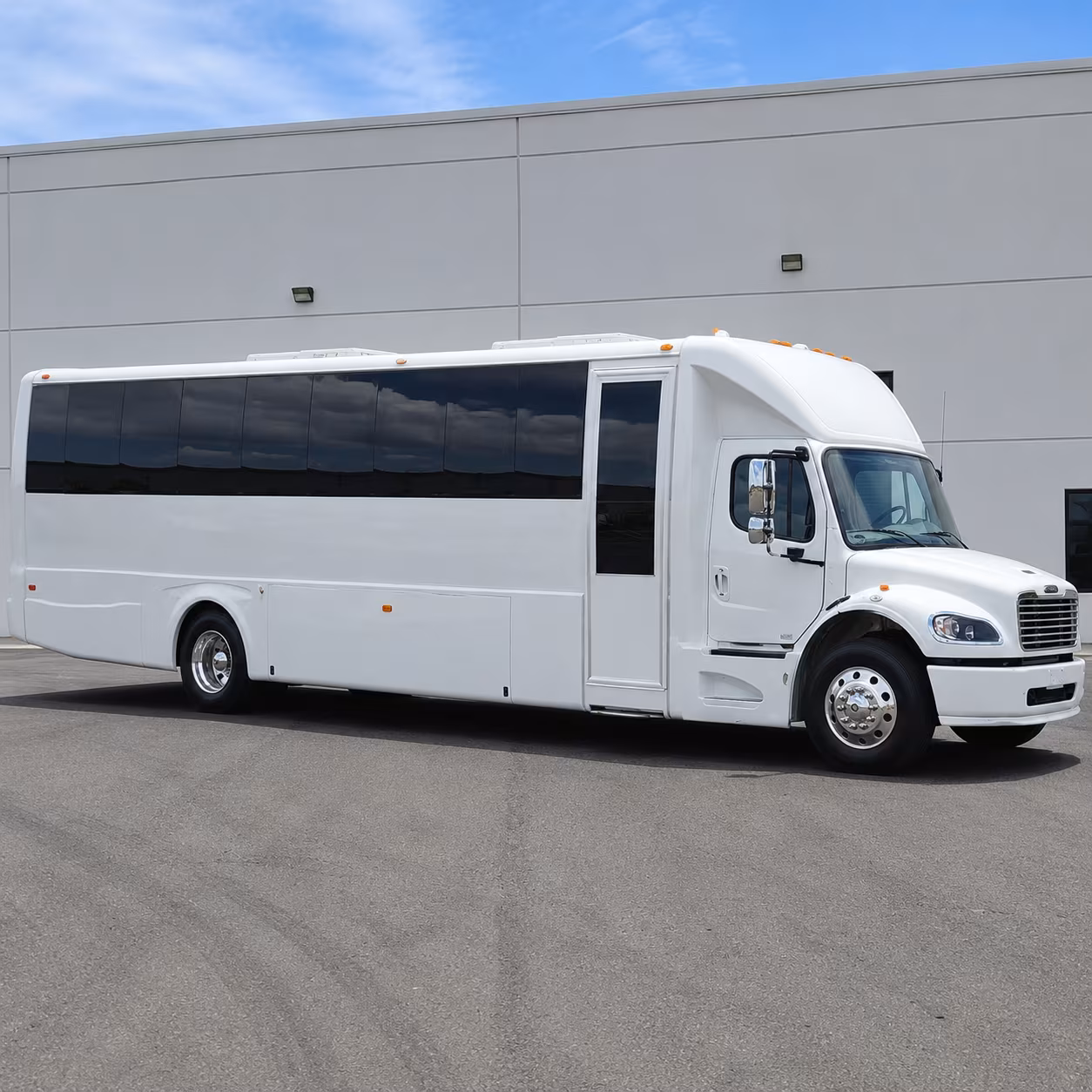 mansfield bus rental service area