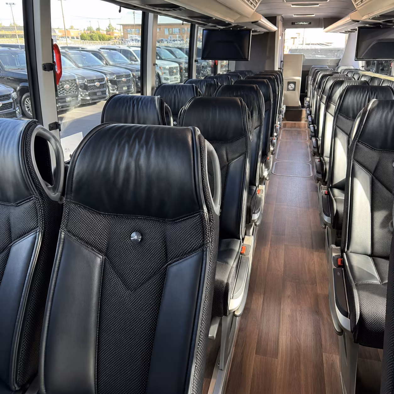 mansfield concert charter bus rental