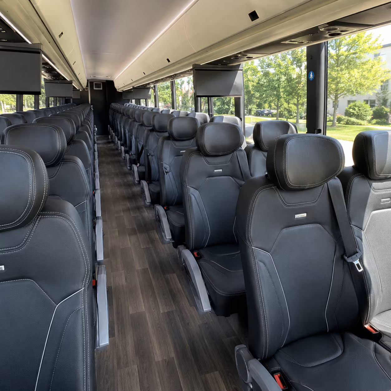 mansfield concert transportation onboard seating