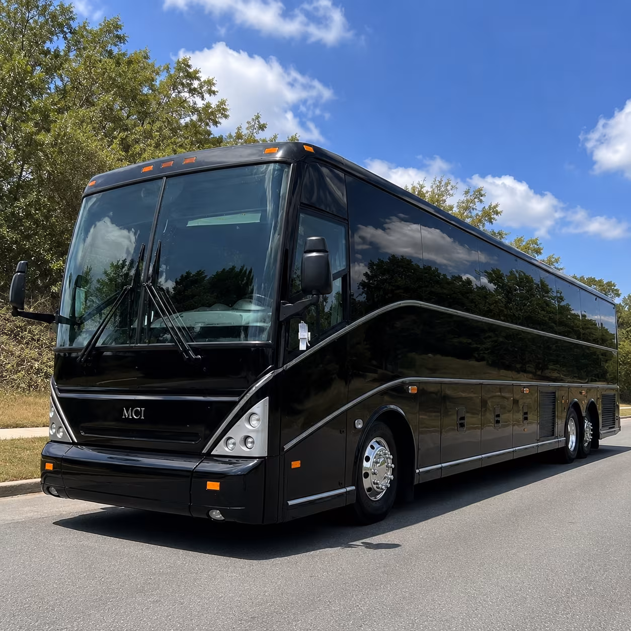 mansfield convention charter bus rental