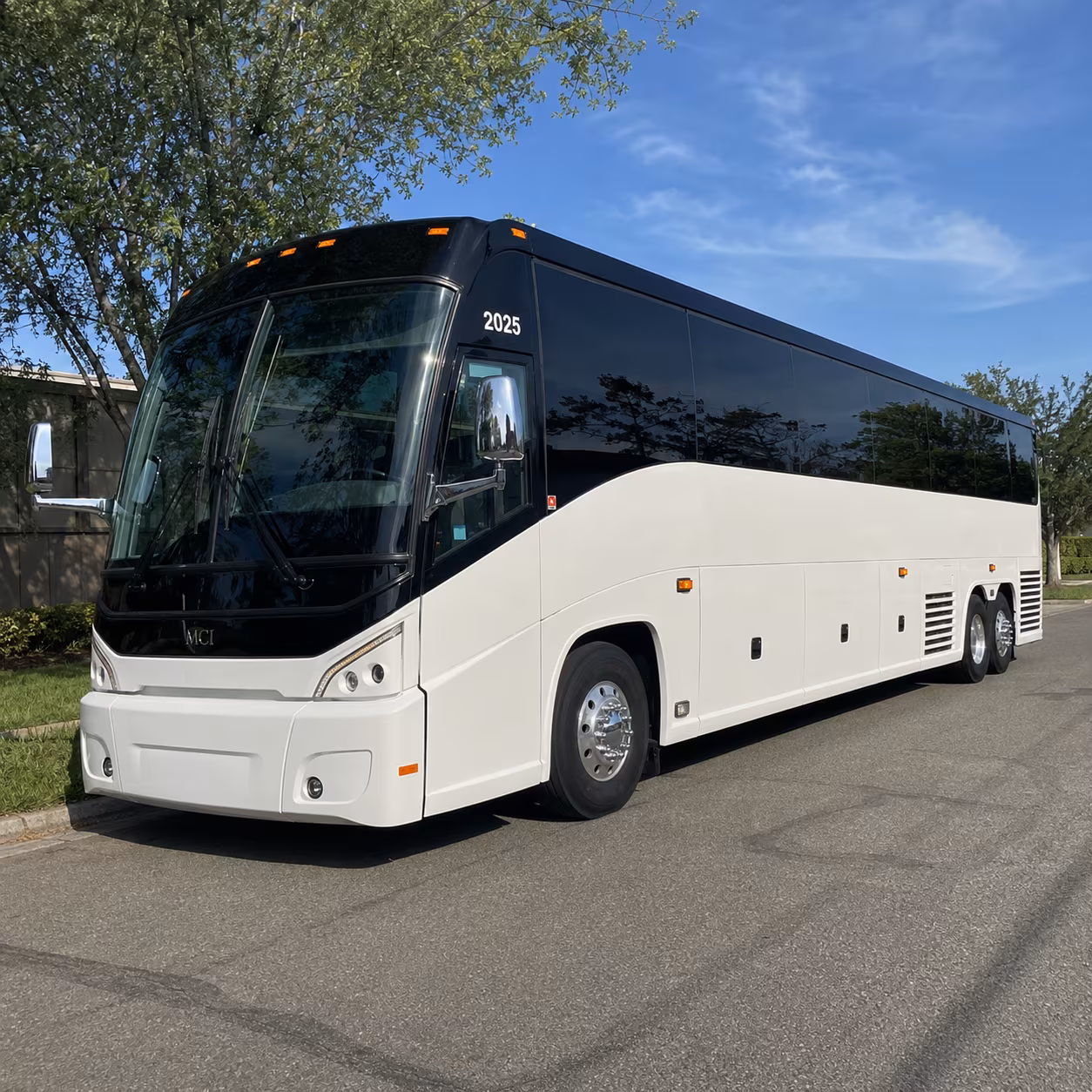 mansfield corporate charter bus rental