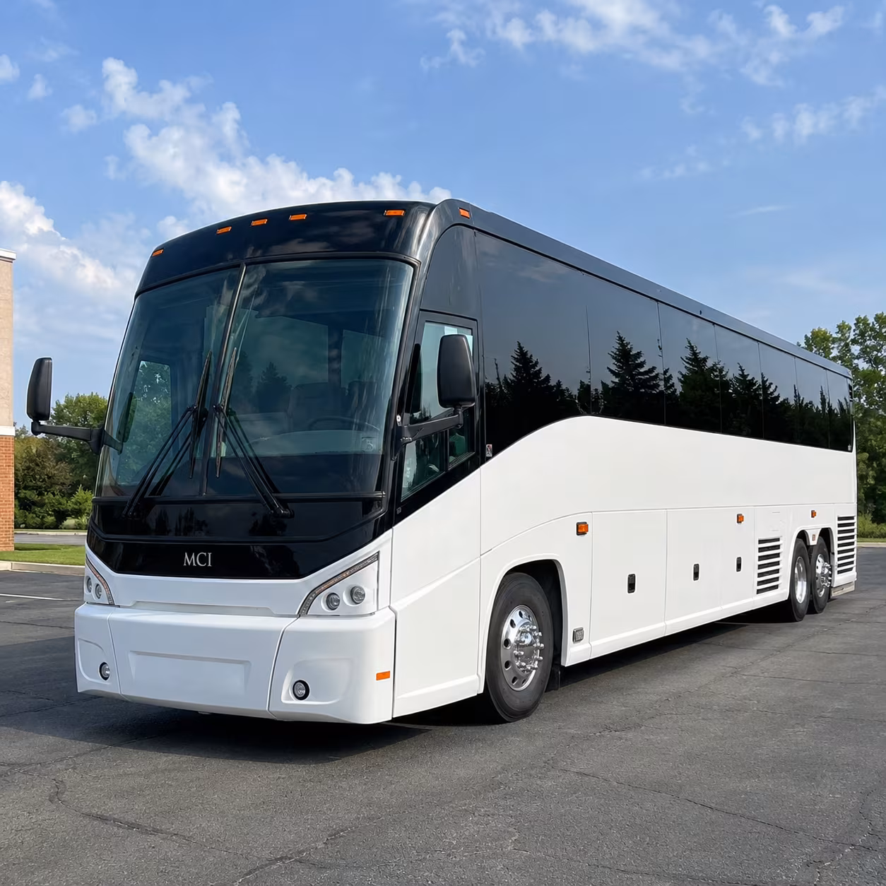 mansfield long distance charter bus rental