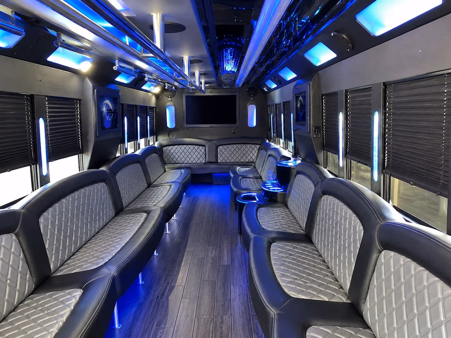mansfield new years eve party bus rental