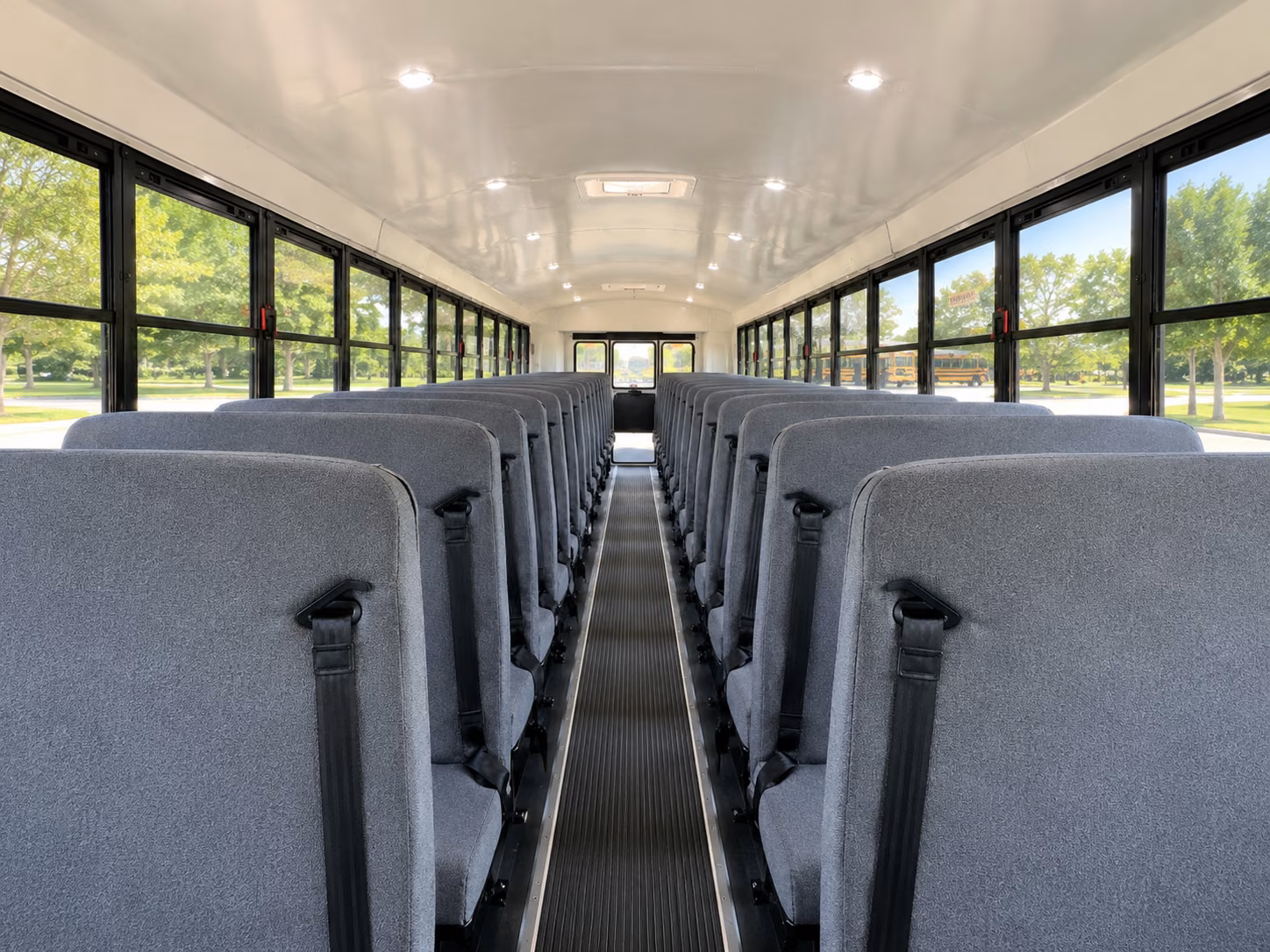 mansfield school bus interior