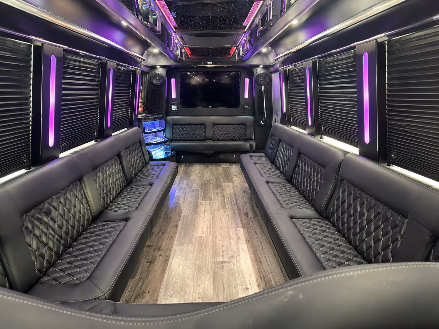 mansfield sporting event party bus rental
