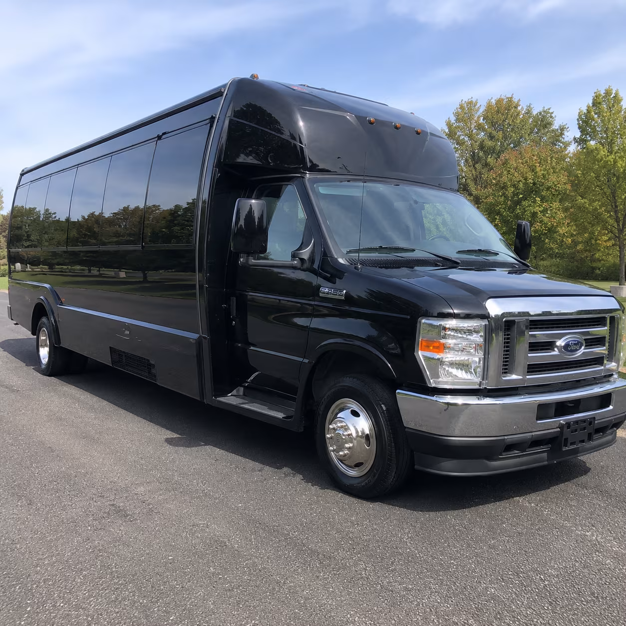 mansfield wedding party bus rental