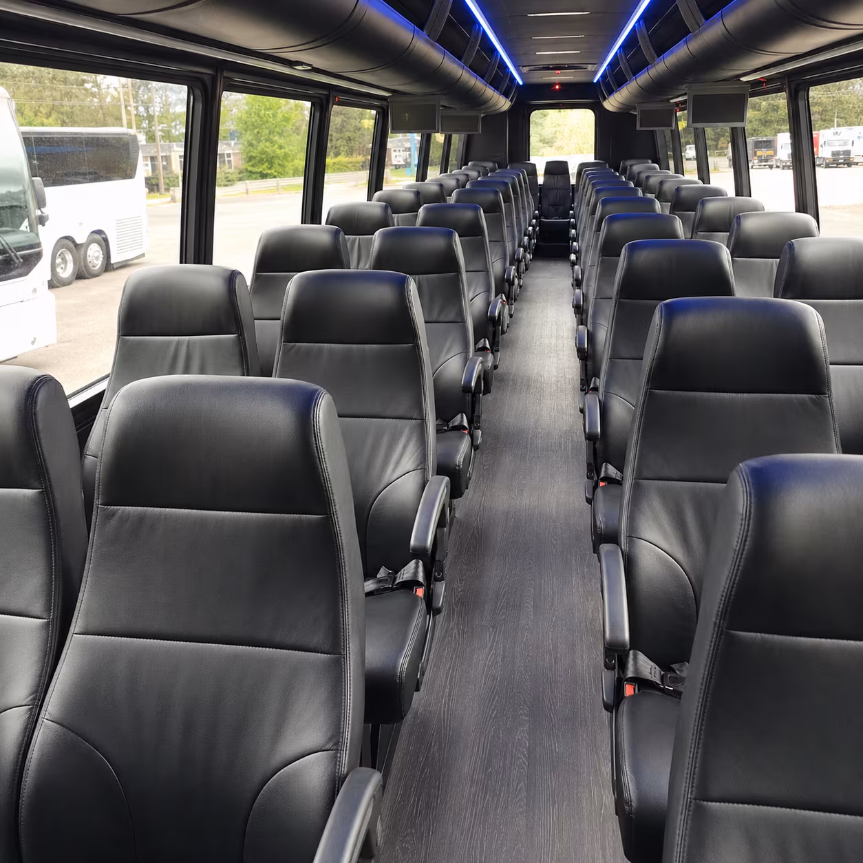 mansfield wine tour transportation onboard seating