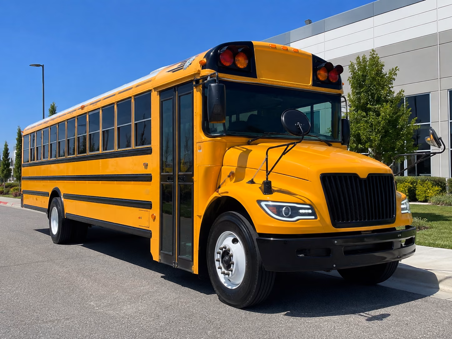 school bus rentals for mansfield sports and athletic field trips